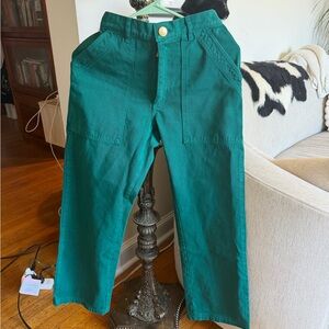 NWT Big Bud Press Sun Baby Teal Work Pants